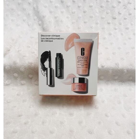 Clinique Other - Clinique 3-pc. Discover Gift Set, Travel Size, All About Eyes & Moisture Surge